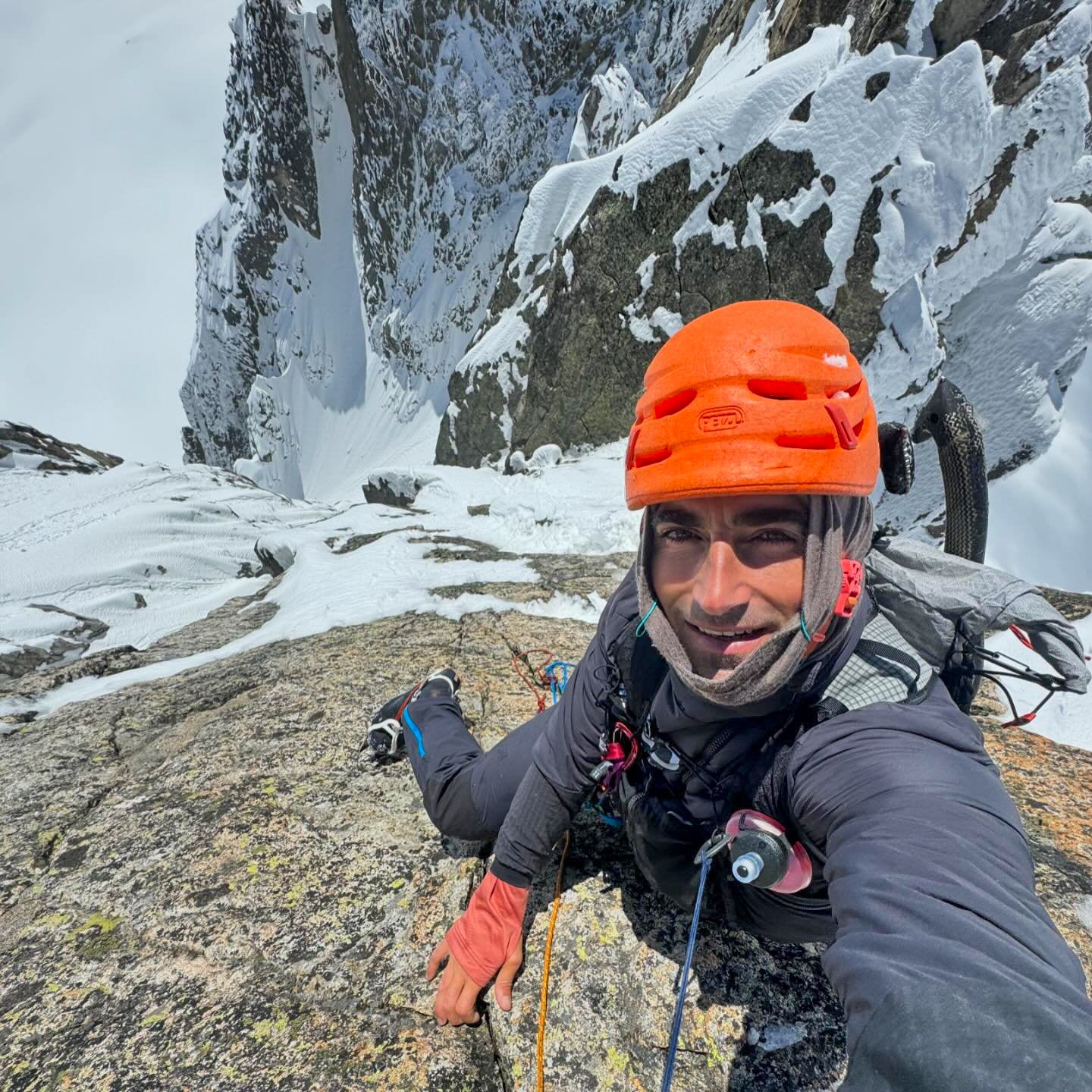 Jonatan Garcia testing AlpineVest